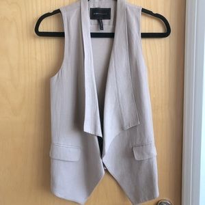 BCBGMaxAzria Tan Vest, XS